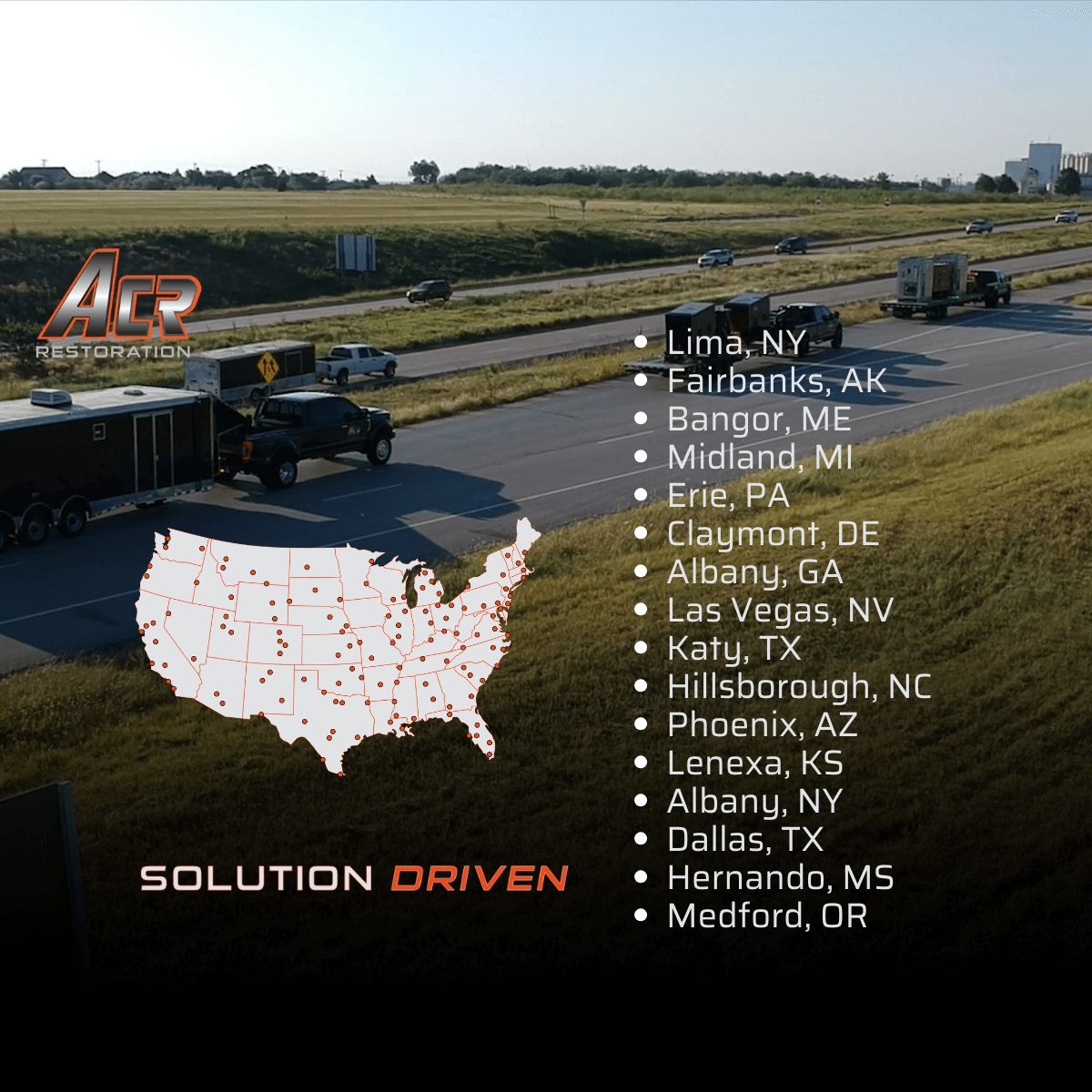 ACR Companies serves over 20 states